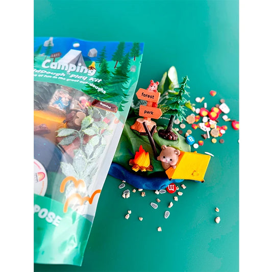 Camping KidDough Play Kit - - Fat Brain Toys - US 6236