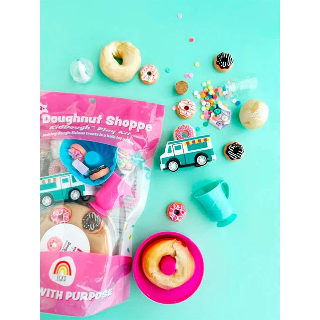 Doughnut Shoppe KidDough Play Kit - - Fat Brain Toys - US 0702