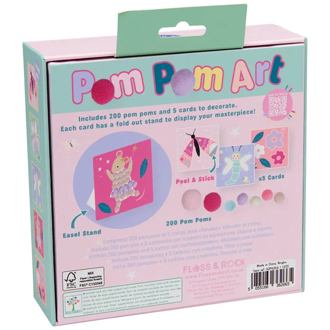 Enchanted Pom Pom Art - Best Arts & Crafts for Ages 3 to 7 - US 1874