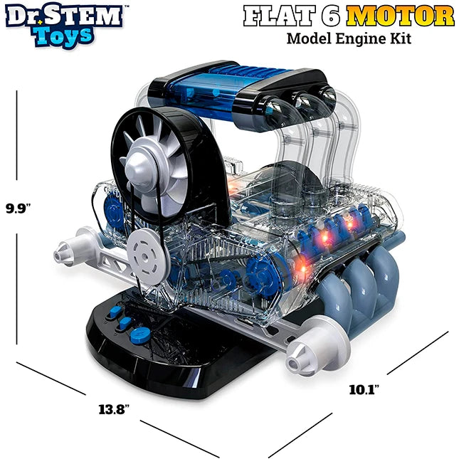Dr. STEM Toys Flat 6 Motor - - Fat Brain Toys - US 3730