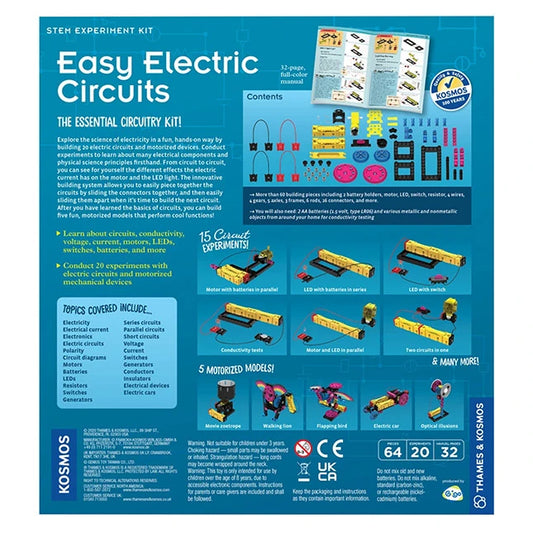 Easy Electric Circuits - Best RC & Electronics for Ages 8 to 12 - US 0128