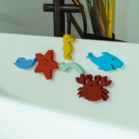 Moes Play Waterfun Animals Set 1 - 6 pc - Best for Ages 1 to 3 - US 7646