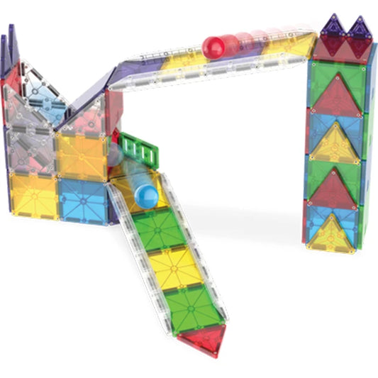 Magna-Tiles Rail Racers Deluxe - 90 pc - Best for Ages 3 to 8 - US 8684
