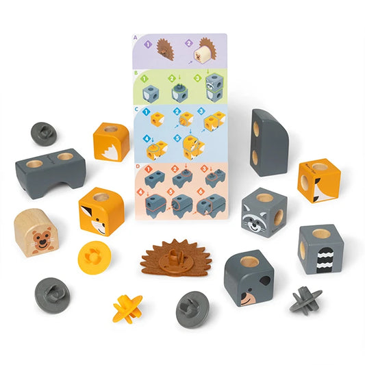 Blockables Woodland Creatures - - Fat Brain Toys - US 3029