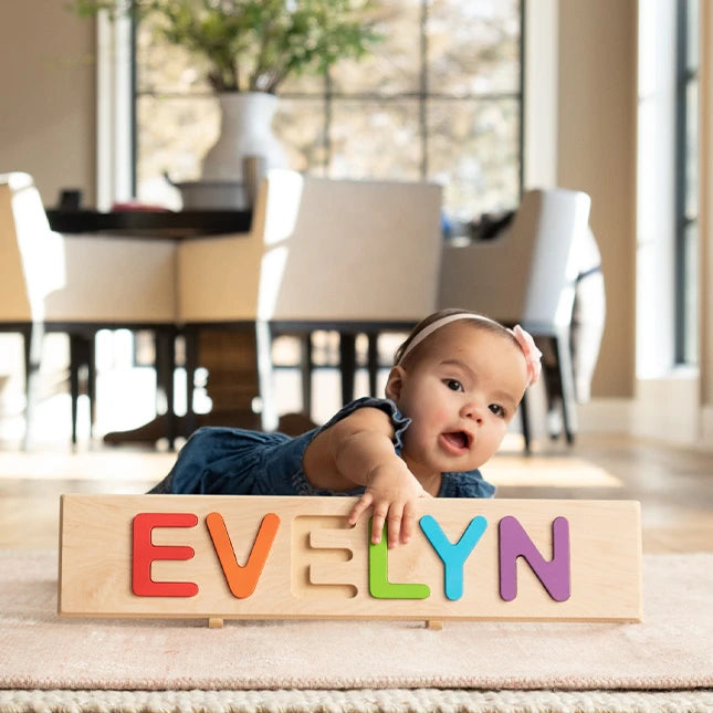 Personalized Name Puzzle - Best Early Learning Toys for Ages 1 to 3 - US 2437