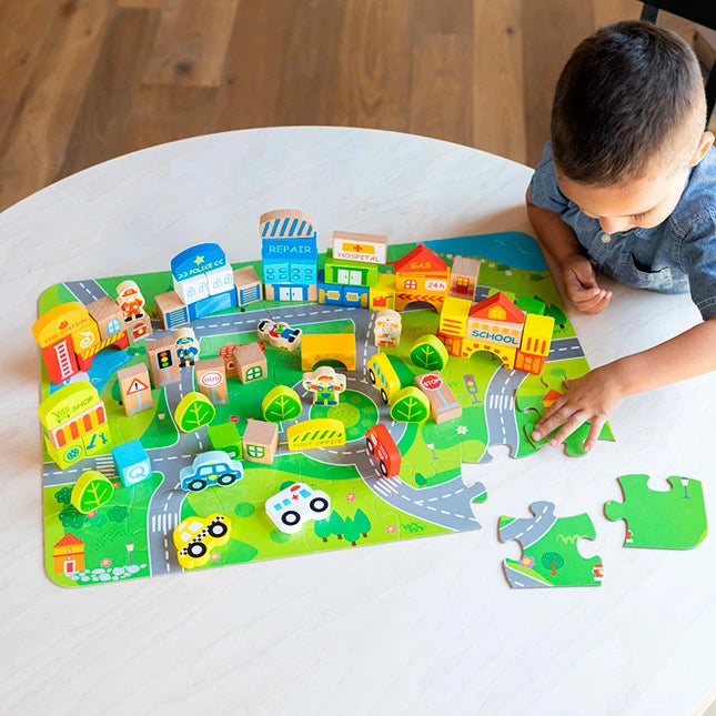 My Town Block Set - Best Building &amp; Construction for Ages 2 to 3 - US 2651