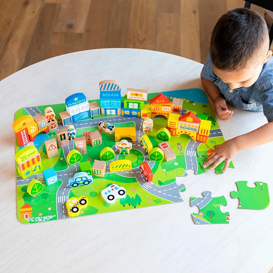 My Town Block Set - Best Building &amp; Construction for Ages 2 to 3 - US 2651