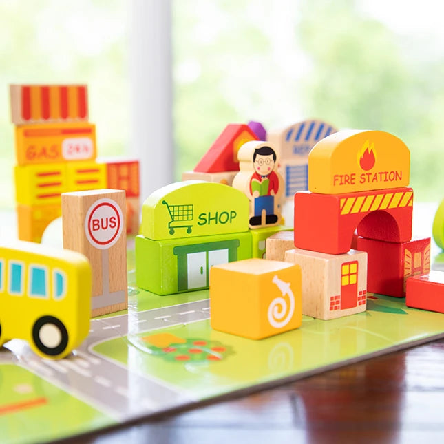 My Town Block Set - Best Building &amp; Construction for Ages 2 to 3 - US 2651