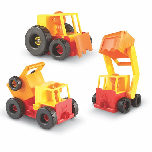 1-2-3 Build It! Construction Crew - Best for 2 year olds - US 3954