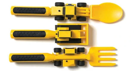 Constructive Eating Utensils - Set of 3 - Best for 2 year olds - US 7128