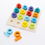 Matching Rings - Best Early Learning Toys for Babies - Fat Brain Toys - US 5194
