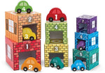 Nesting &amp; Sorting Garages &amp; Cars - Best Early Learning Toys for Babies - US 3317