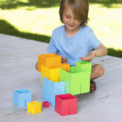 Dado Cubes - Best Building &amp; Construction for Babies - Fat Brain Toys - US 4174