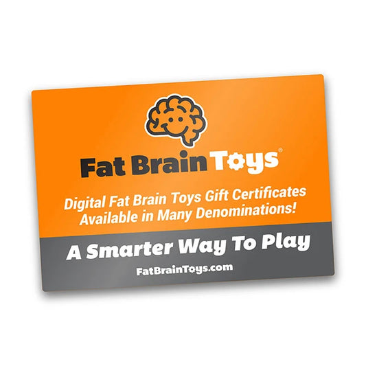 Fat Brain Toys Digital Gift Certificate - Best for Ages 3 to 10 - US 7003
