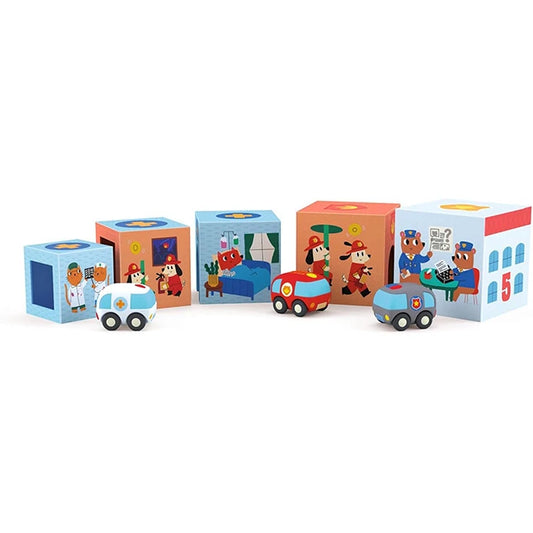 Tower Blocks &amp; Cars - Best Baby Toys &amp; Gifts for Babies - US 9102