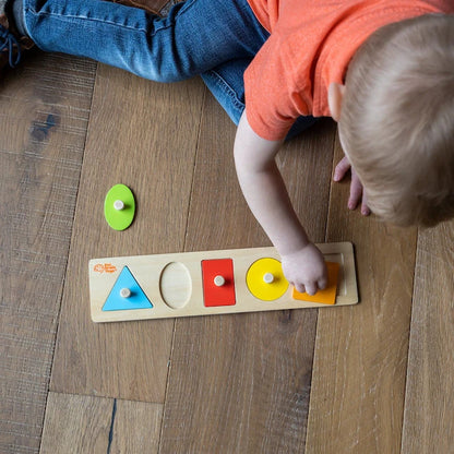 Let's Learn Shapes! Wooden Puzzle - Best for Ages 1 to 2 - US 3132