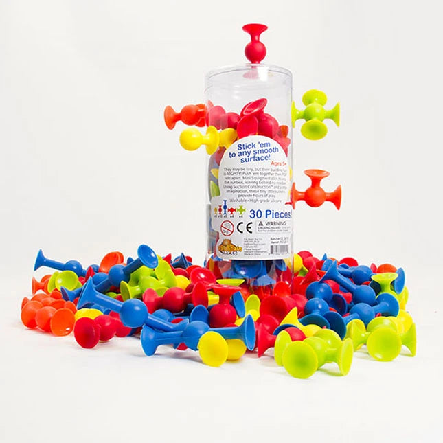 Mini Squigz 30 piece set - Best for Ages 5 to 11 - US 1887