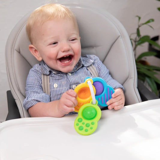 Dimpl Clutch - Best Baby Toys &amp; Gifts for Ages 0 to 1 - Fat Brain Toys - US 2610