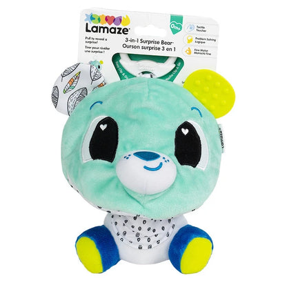 Lamaze 3-in-1 Clip &amp; Go Bear - Best Baby Toys &amp; Gifts for Babies - US 8365