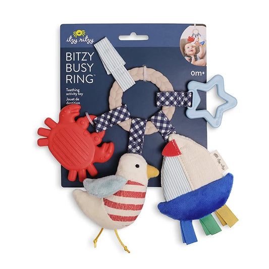Bitzy Busy Ring™ Nautical - Best Baby Toys &amp; Gifts for Ages 0 to 1 - US 8854