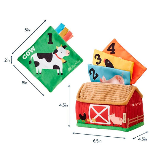Itzy Sensory Scarves Farm - Best Baby Toys &amp; Gifts for Ages 0 to 1 - US 4445