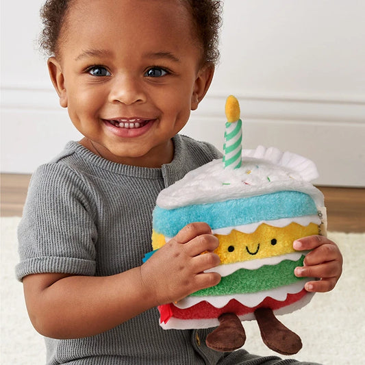 Plush Birthday Cake - Best Baby Toys &amp; Gifts for Ages 0 to 4 - US 7940