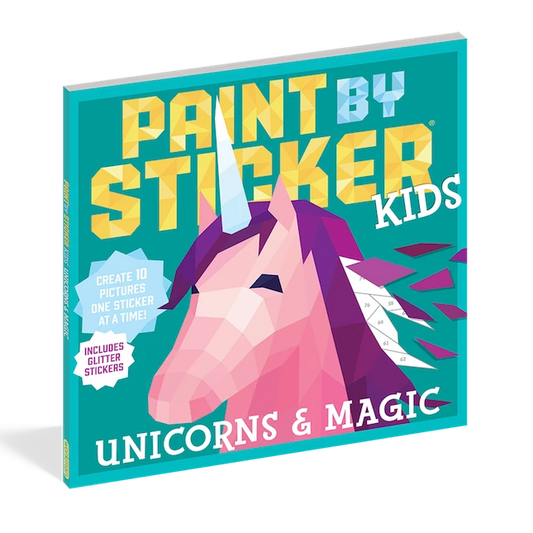 Paint By Sticker Kids - Unicorns &amp; Magic - Best for 5 year olds - US 6182