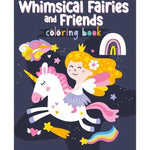 Whimsical Fairies and Friends Coloring Book - Best for 5 year olds - US 3741