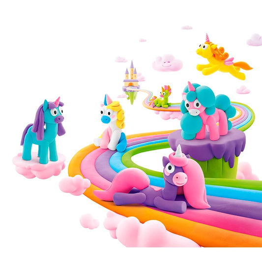 Hey Clay Rainbow Unicorns - Best Arts &amp; Crafts for Ages 3 to 11 - US 7396