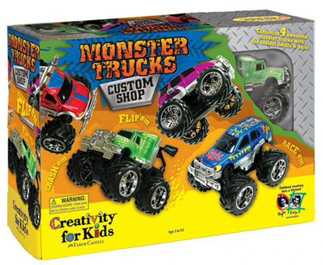 Monster Trucks Custom Shop - Best Arts &amp; Crafts for Babies - US 4116