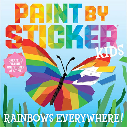 Paint By Sticker Kids - Rainbows Everywhere - Best for 5 year olds - US 2498