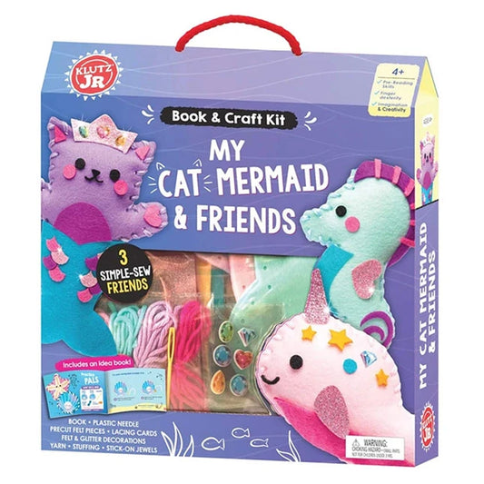 Klutz JR My Cat Mermaid &amp; Friends - Best Arts &amp; Crafts for Ages 4 to 6 - US 9284