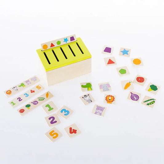 Sort &amp; Match Recipe Box - Best Early Learning Toys for Ages 3 to 6 - US 0745