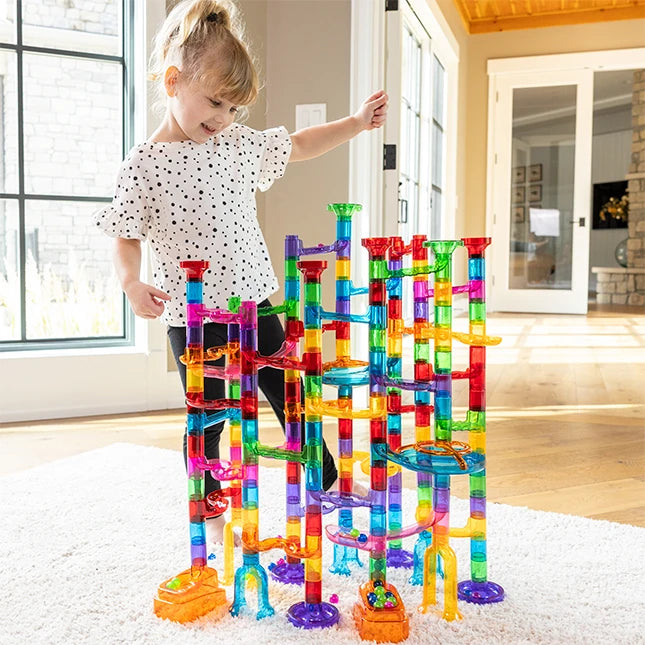 Marble Run 200 Piece Set - Best for Ages 3 to 10 - US 6133
