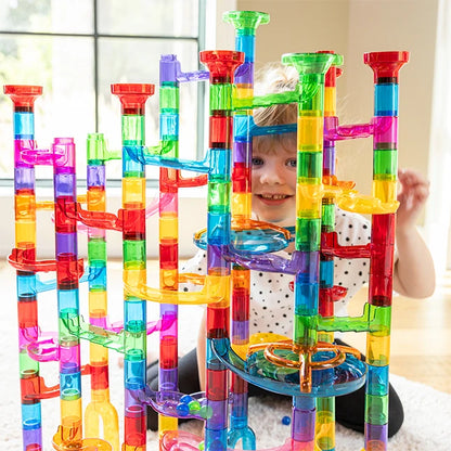 Marble Run 200 Piece Set - Best for Ages 3 to 10 - US 6133