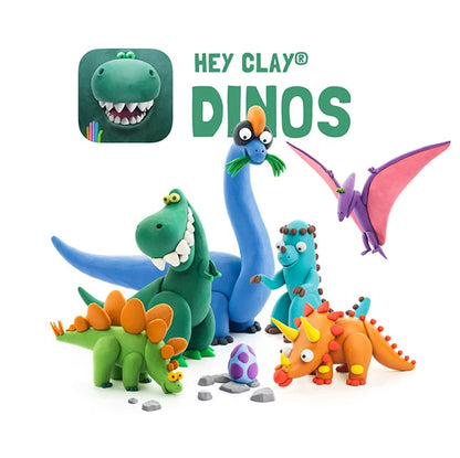 Hey Clay Dinos - Best Arts &amp; Crafts for Ages 3 to 10 - Fat Brain Toys - US 0970