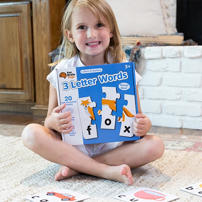 3 Letter Words - Best Early Learning Toys for Ages 3 to 6 - US 8050