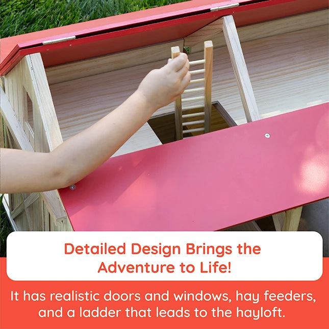 Rustic Ridge Stable - Best for Ages 3 to 10 - US 5656