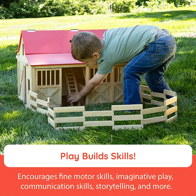 Rustic Ridge Stable - Best for Ages 3 to 10 - US 5656