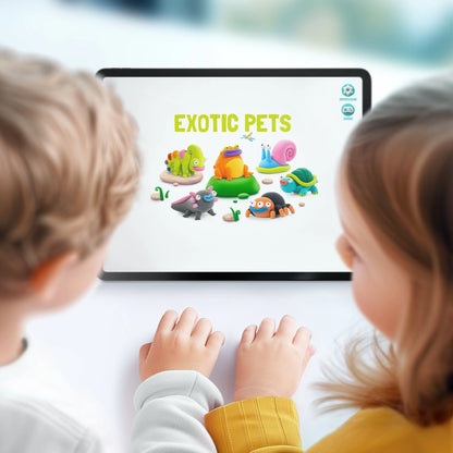 Hey Clay Exotic Pets - Best Arts &amp; Crafts for Ages 4 to 10 - US 0548