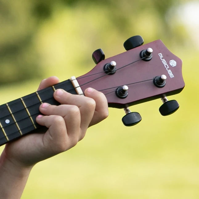 Real Wood 21-Inch Ukulele - Best Music for Ages 3 to 7 - US 9086