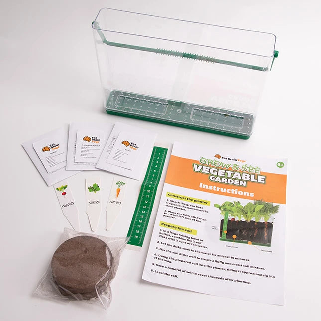 Grow &amp; See Vegetable Garden - Best for Ages 6 to 11 - US 1353