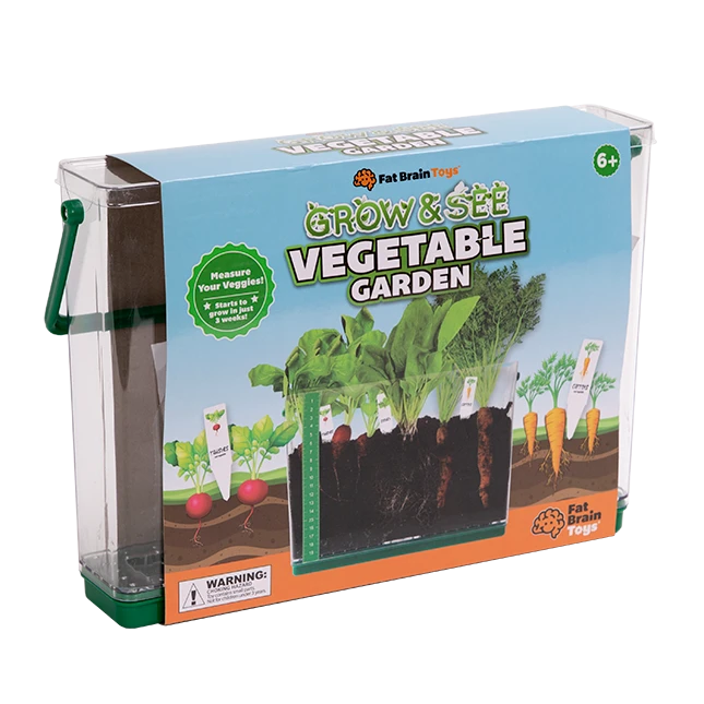 Grow &amp; See Vegetable Garden - Best for Ages 6 to 11 - US 1353