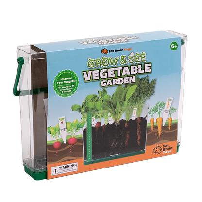 Grow &amp; See Vegetable Garden - Best for Ages 6 to 11 - US 1353