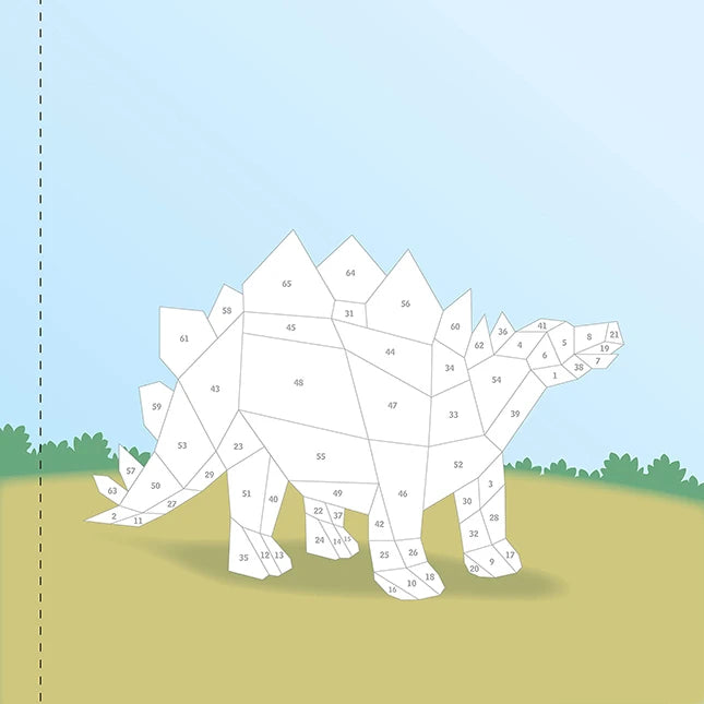Paint By Sticker Kids - Dinosaurs - Best Arts &amp; Crafts for Ages 5 to 8 - US 1141