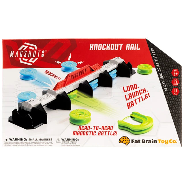 Magshuto Knockout Rail - Best Games for Ages 6 to 10 - Fat Brain Toys - US 6907