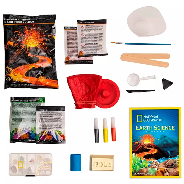 National Geographic Earth Science Activity Kit - Best for 8 year olds - US 6262