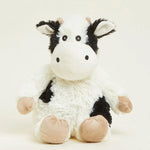 Black &amp; White Cow Warmies - - Fat Brain Toys - US 2696