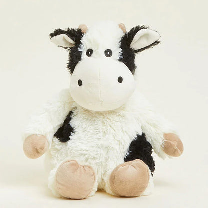Black &amp; White Cow Warmies - - Fat Brain Toys - US 2696