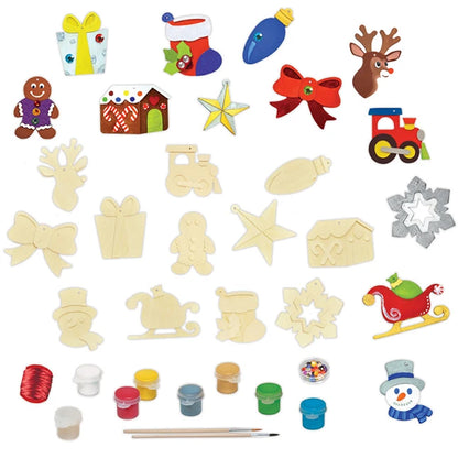 Works of Ahhh 12 pc Holiday Ornaments - Best Arts &amp; Crafts for Babies - US 0893